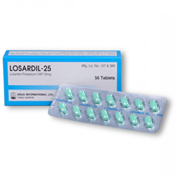 Losardil 25mg 14pcs