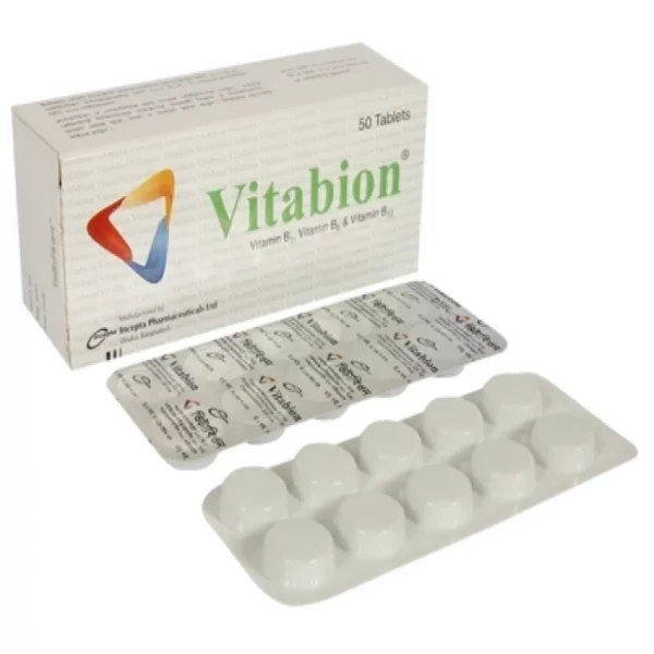Vitabion 100mg+200mg+200mcg Tablet