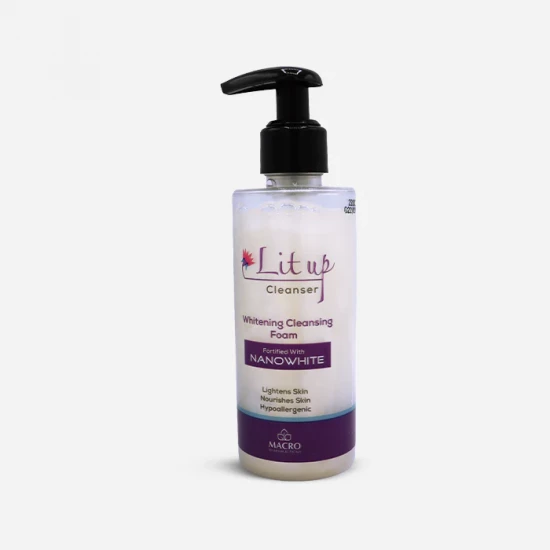 Macro Lit up NanoWhite Cleanser 200ml Bottle