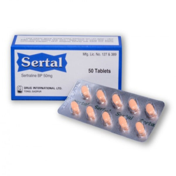 Sertal 50mg Tablet 10pcs