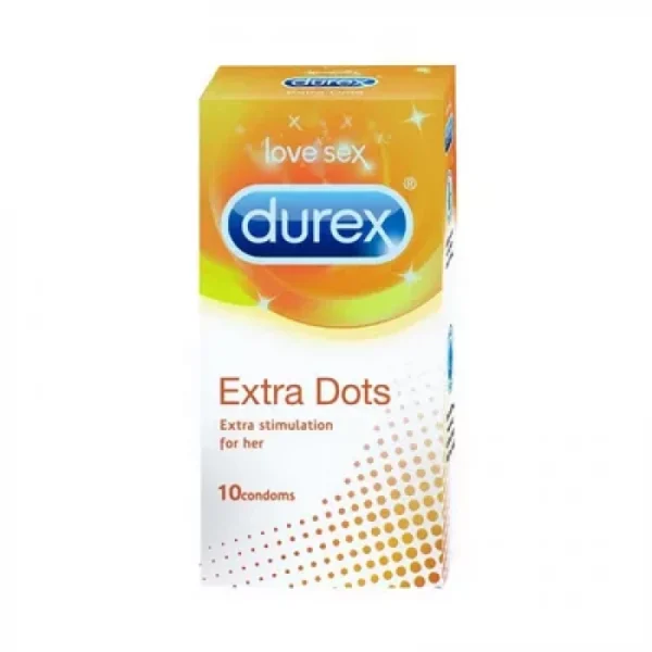 Durex Extra Dots Condoms 10pcs