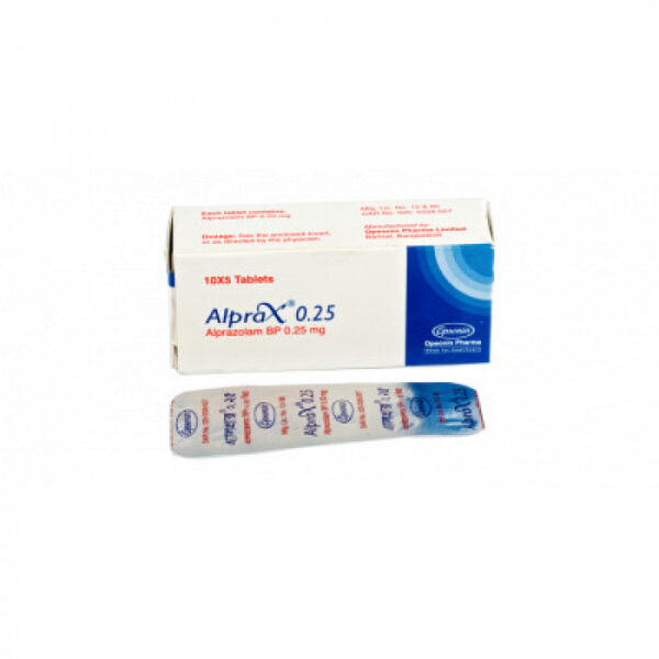 Alprax 0.25mg 10pcs