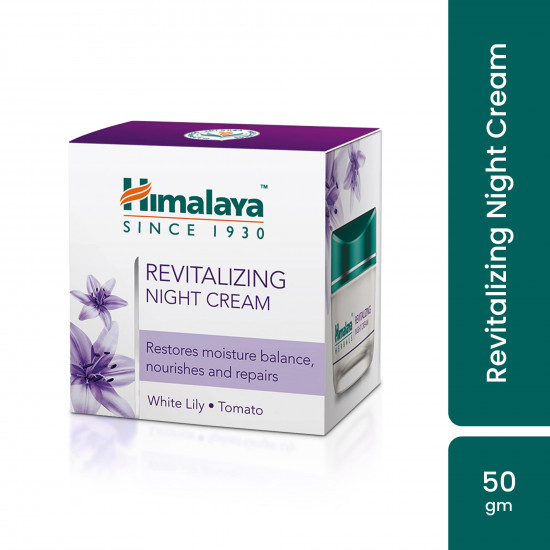 Himalaya Revitalizing Night Cream | 50g Continer | India