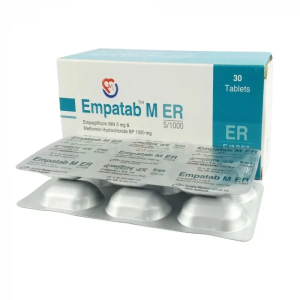 Empatab M ER 5/1000mg Tablet 1 Strip