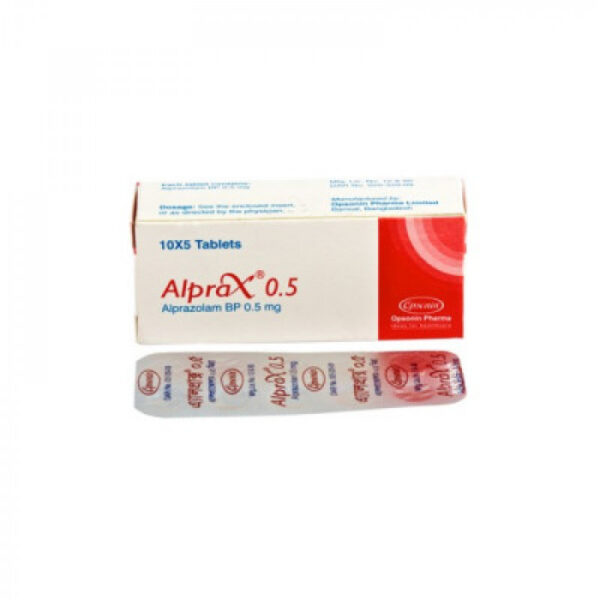 Alprax 0.5mg 10pcs