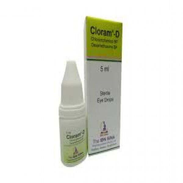 Cloram D (0.1%+0.5%) Eye/Ear Drops