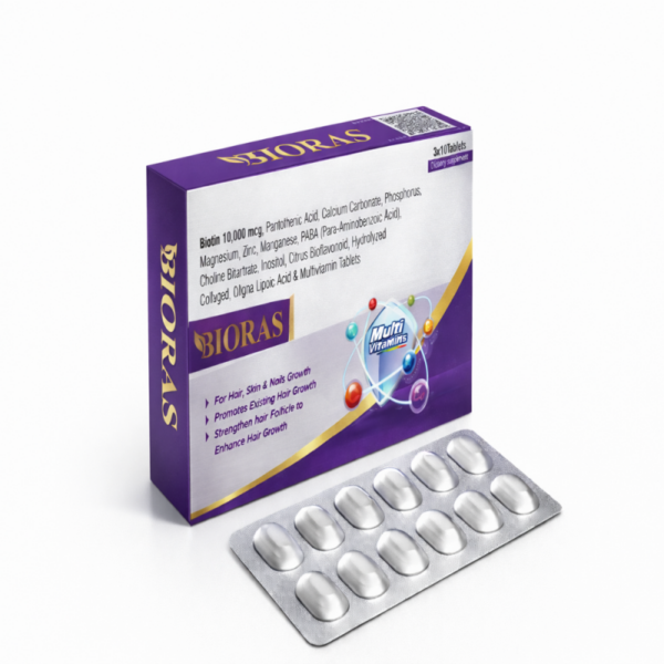 Bioras 10000mcg Tablet