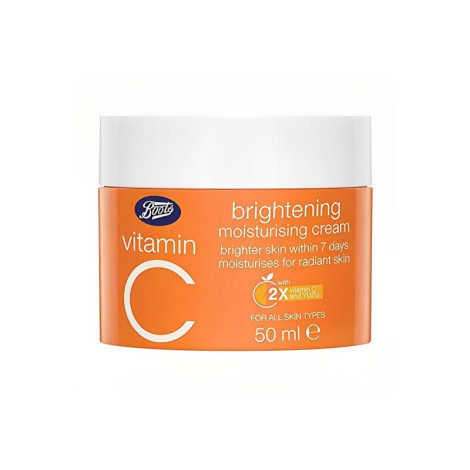 Boots Vitamin C Brightening Moisturising Cream 50ml