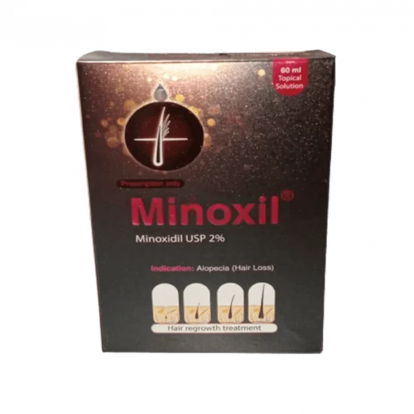 Minoxil 2% Hair Regrowth Treatment 60ml