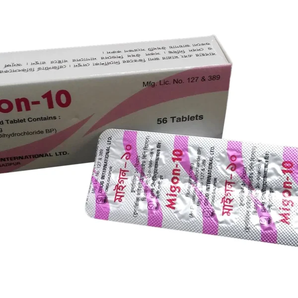 Migon 10 Tablet 1 Strip