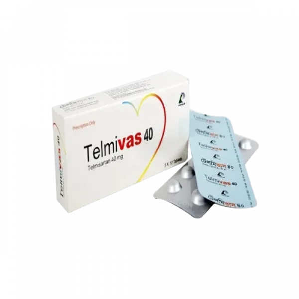 Telmivas 40mg 10Pcs