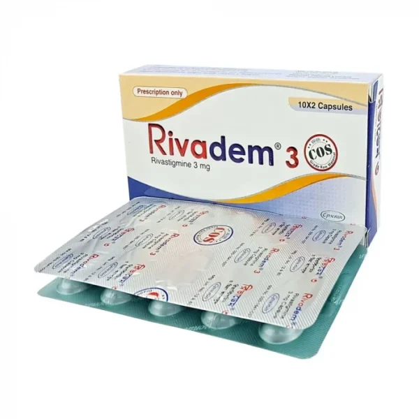 Rivadem 3mg Capsule 1 Strip