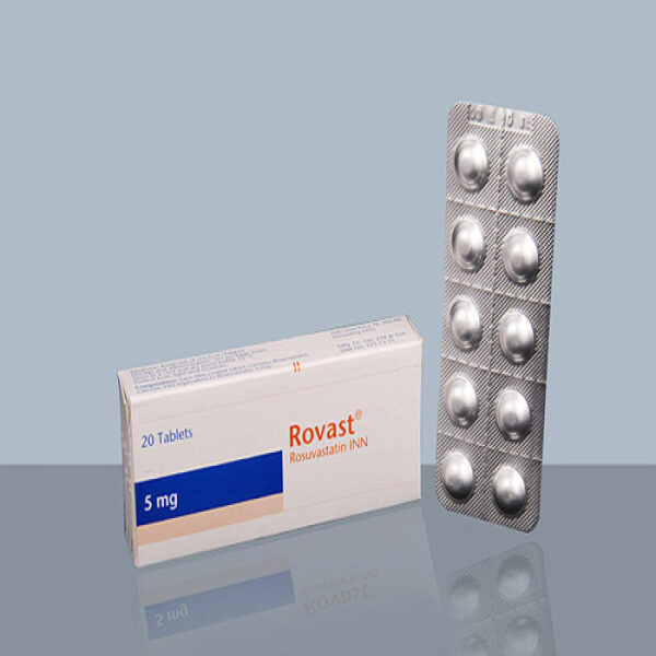 Rovast 10mg Tablet 1 Strip