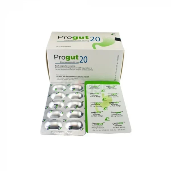 Progut Capsule 20mg 10pcs