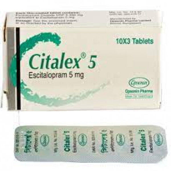 Citalex 5mg Tablet 10Pcs