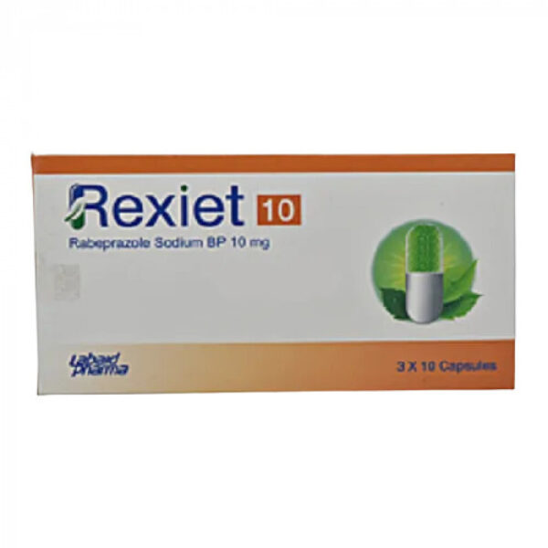 Rexiet 10mg Capsule 10Pcs