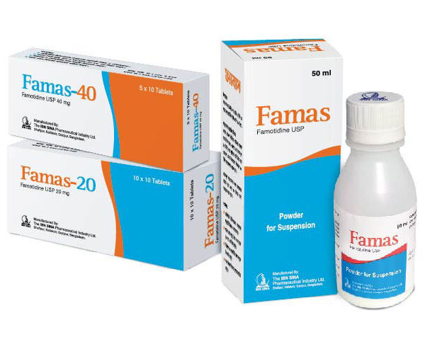Famas 40 Tablet 1 Strip