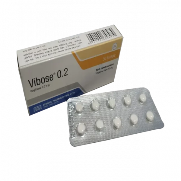 Vibose 0.2mg Tablet