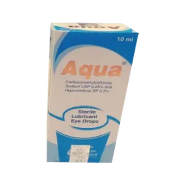Aqua Sterile Lubricant Eye Drops 10ml