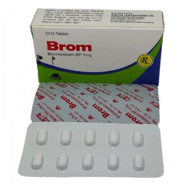 Brom 3mg 10pcs