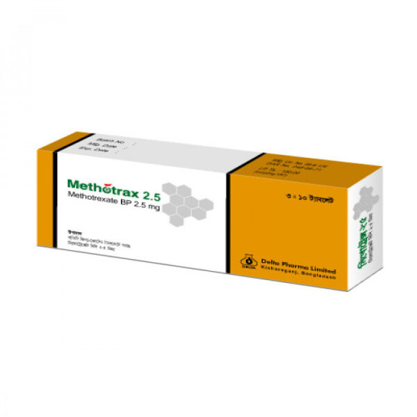 Methotrax 2.5mg Tablet