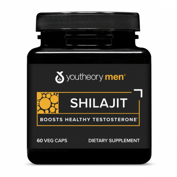 Youtheory Mens Shilajit, 250 mg, 60 Veg Capsules, USA