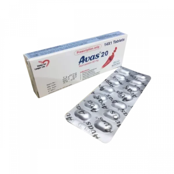 Avas 20mg 14pcs