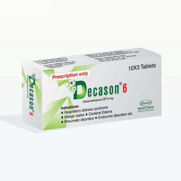 Decason 6mg Tablet 1 Strip