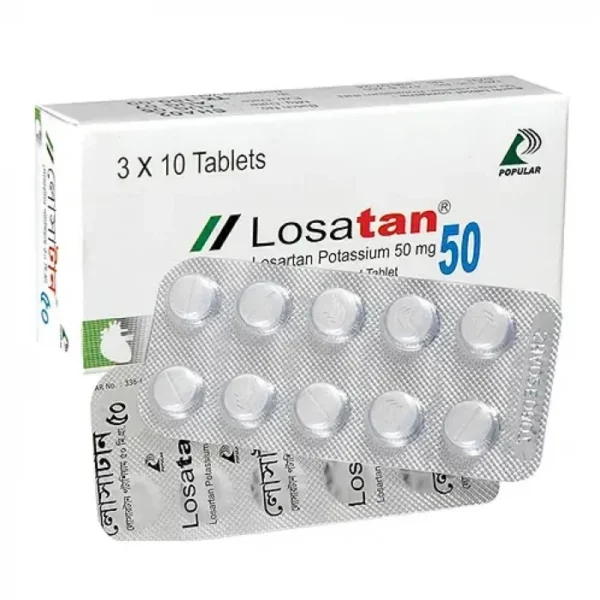 Losatan 50mg Tablet 10pcs