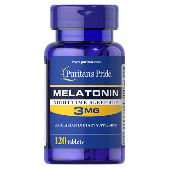 Puritan's Pride Melatonin 3mg, 120 Tablets