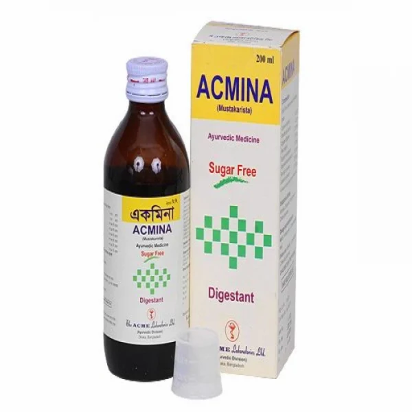 Acmina Sugar Free Syrup 200ml