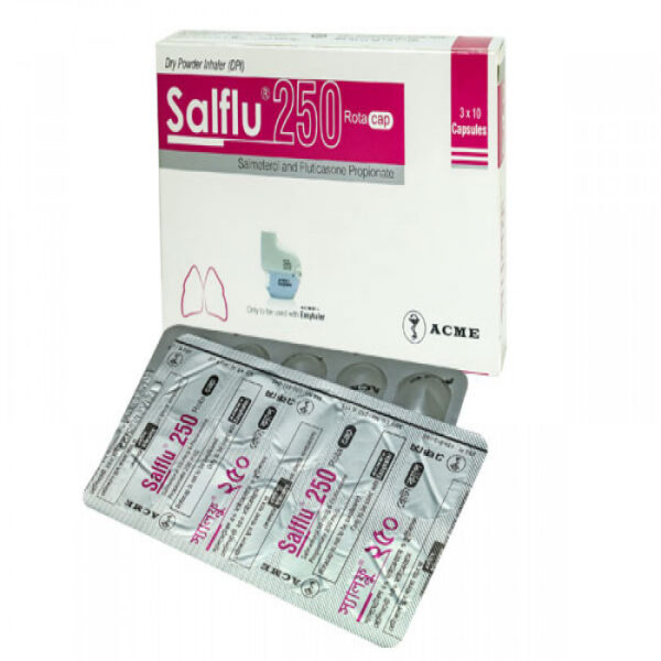 Salflu 250 Rotacap | 1 Strip
