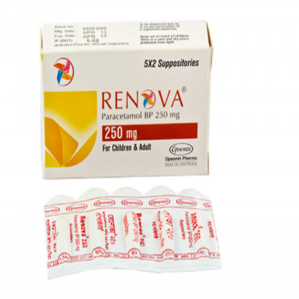 Renova Suppository 250mg 1pcs