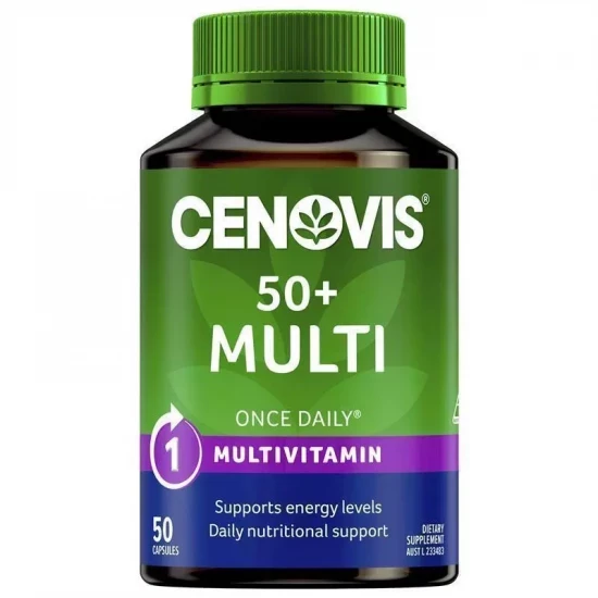 Cenovis 50+ Multi Multivitamin, 50 Capsules | Australia