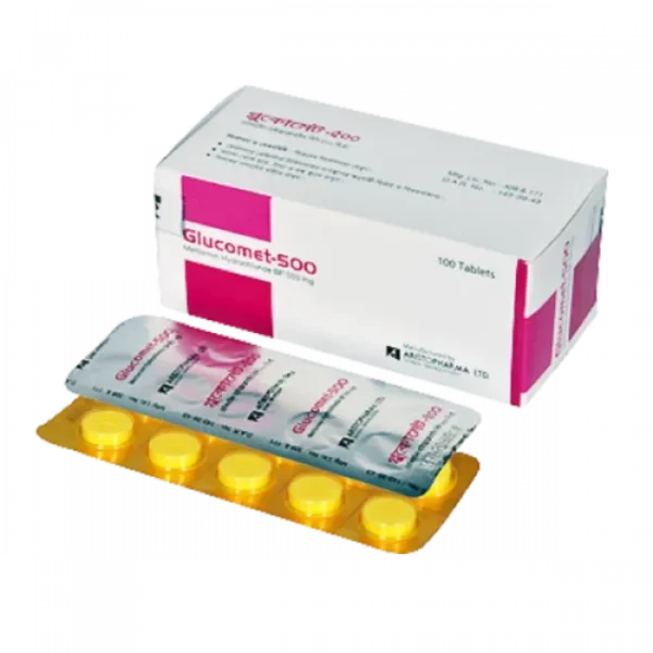 Glucomet 500mg 10pcs