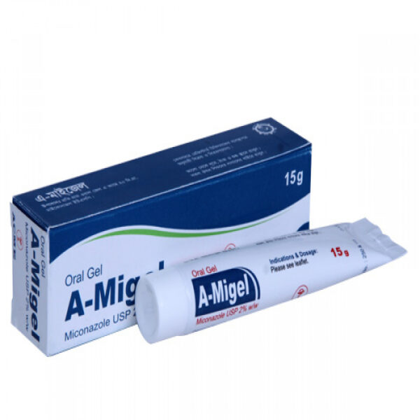 A Migel 2% Oral Gel 15gm