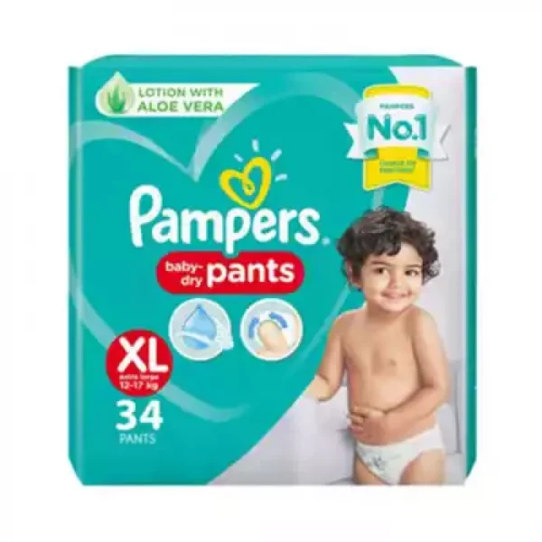 Pampers Baby Dry Pants Diaper, XL (12-17) kg 30pcs