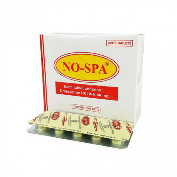 NO-SPA 40mg Tablet 10pcs