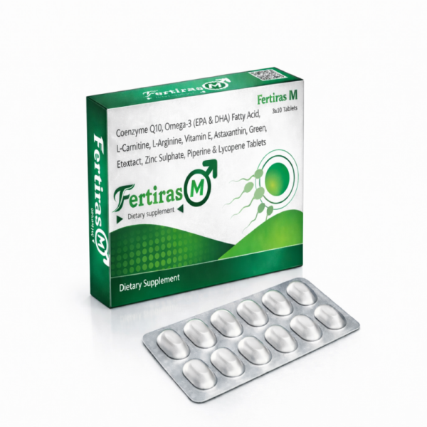Fertiras M Male Fertility Support Supplement 1 Strip
