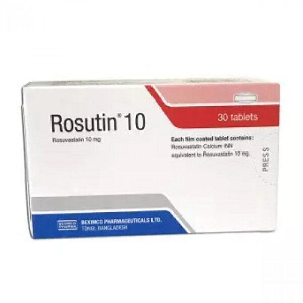Rosutin 10mg Tablet 15Pcs