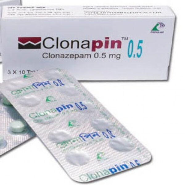 Clonapin.5mg 10pcs