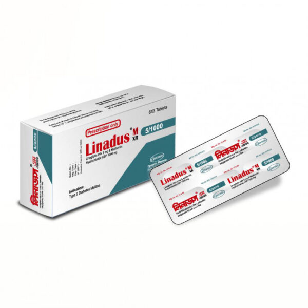 Linadus M XR 5/1000mg Tablet 1 Strip