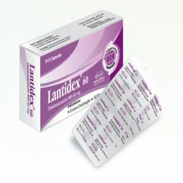 Lantidex 60mg Capsule 18pcs Box