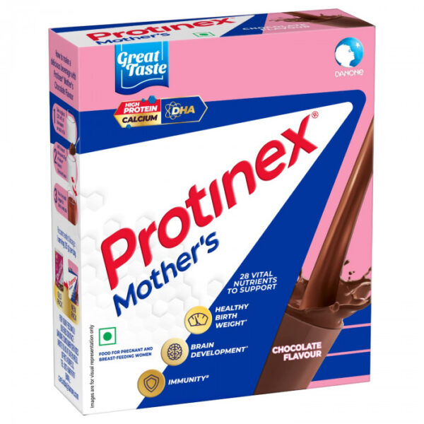 Protinex Mother's Nutritional Mix (Chocolate Flavor, 250 gram) with 28 Vital Nutrients to Support Healthy Birth Weight, Brain Development & Immunity