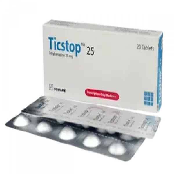 Ticstop 25mg Tablet
