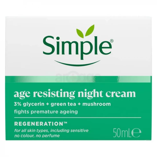 Simple Age Resisting Night Cream | 50ml
