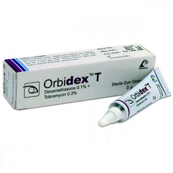 Orbidex T Eye Ointment