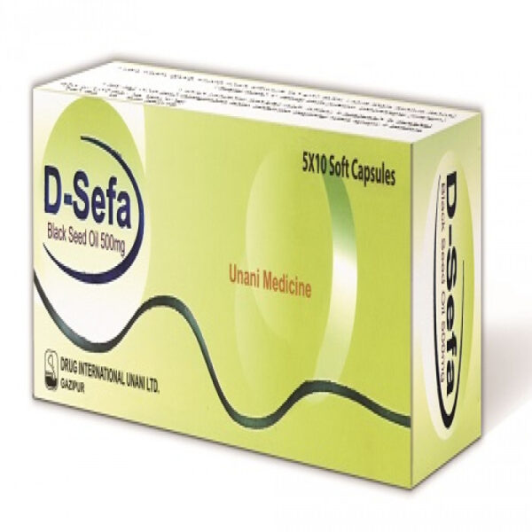 D-Sefa 500mg Soft Capsule (Box)