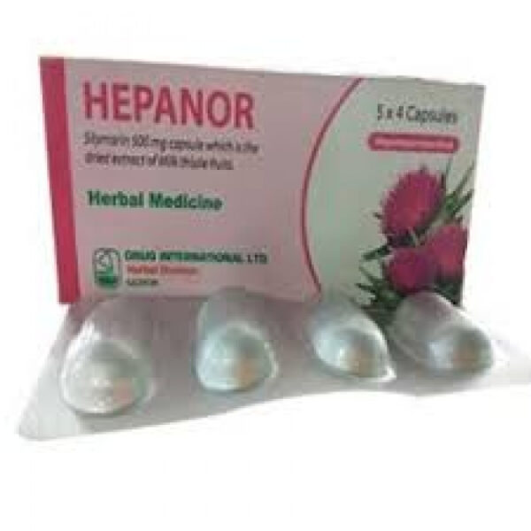 Hepanor 500mg Capsule 4pcs