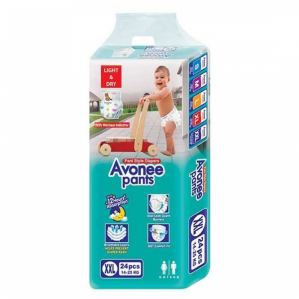 Avonee XXL Pant Diaper (14-25Kg) 24pcs